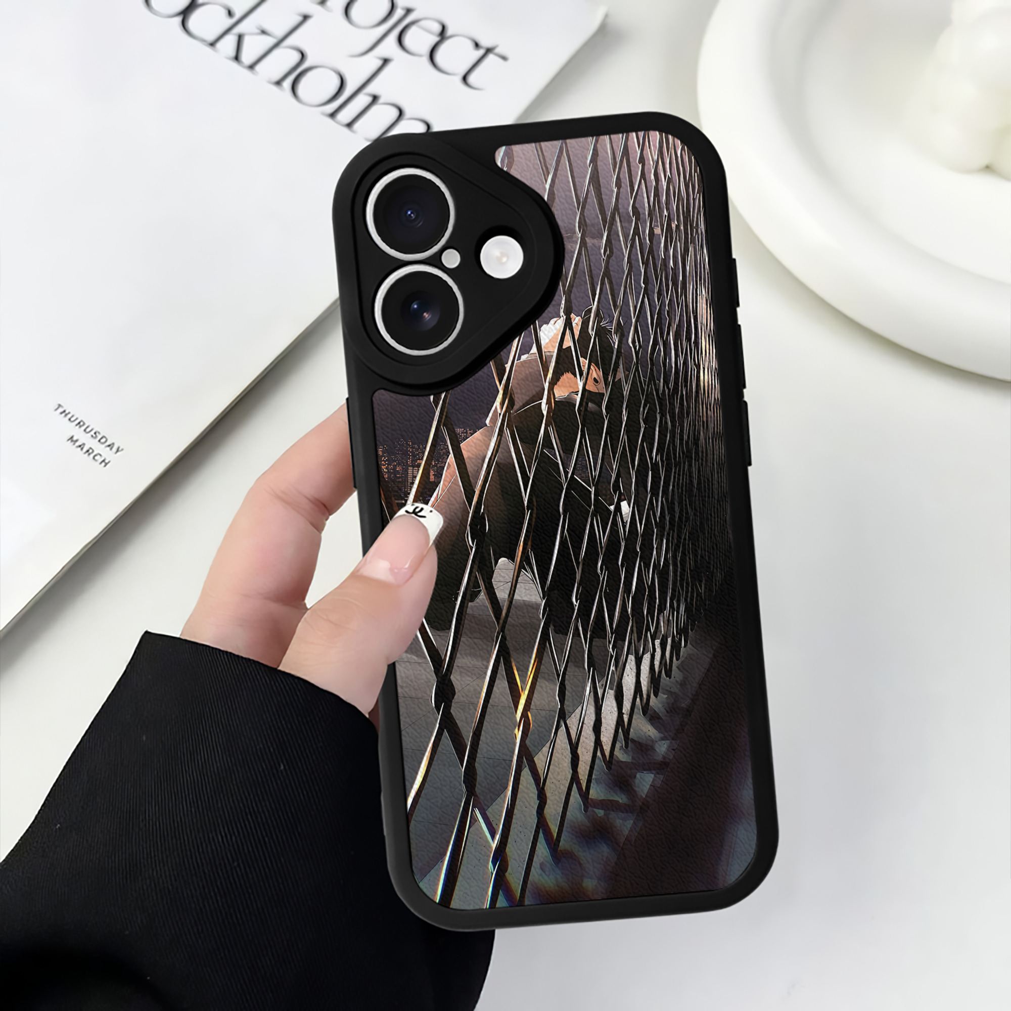 （画像用） SPY×FAMILY间谍家家酒 【iPhone 16シリーズ対応】シリコンスマホケース（レザー調） 材質：シリコン
